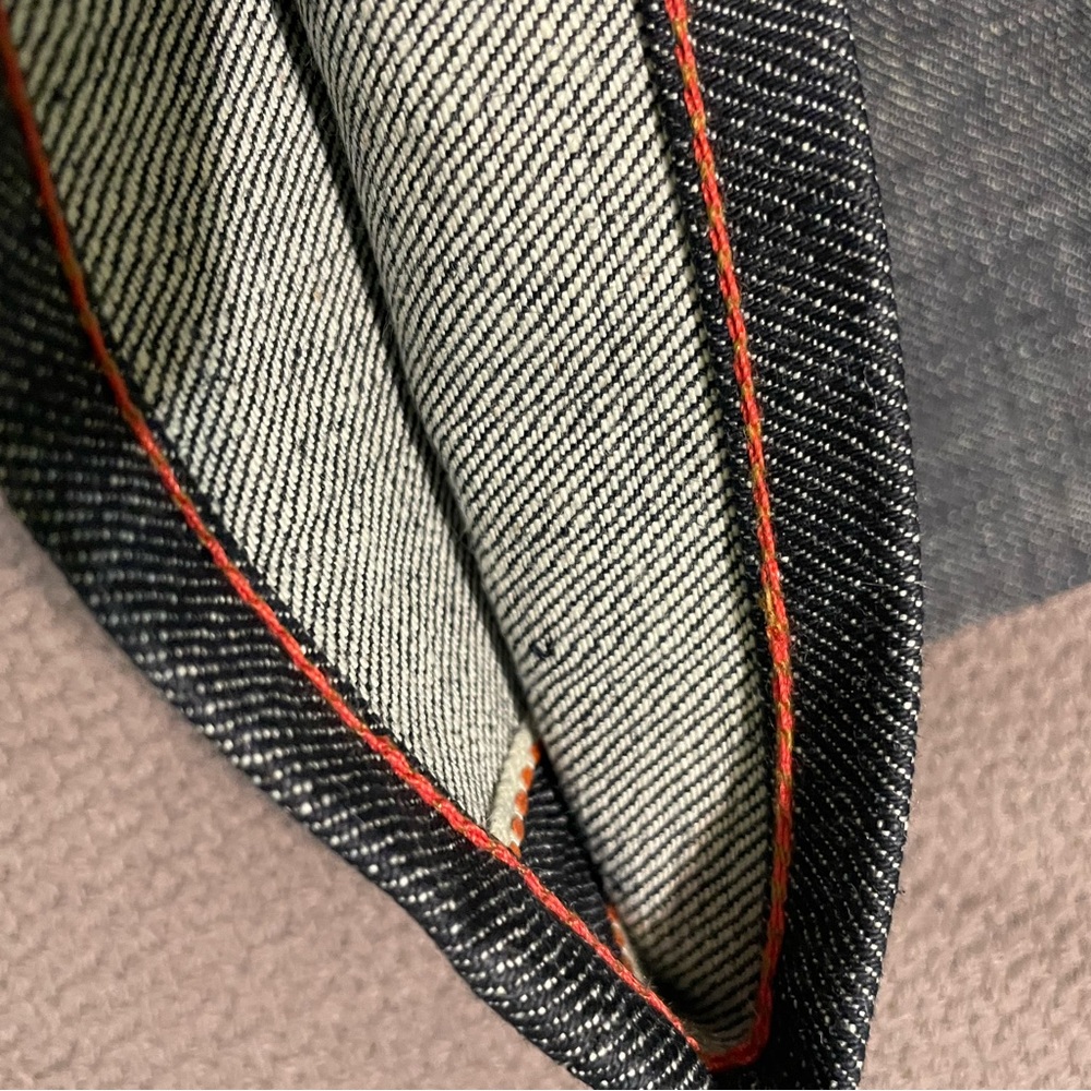 Gustin deep blue indigo #75 Okayama selvedge denim - Picture 11 of 12